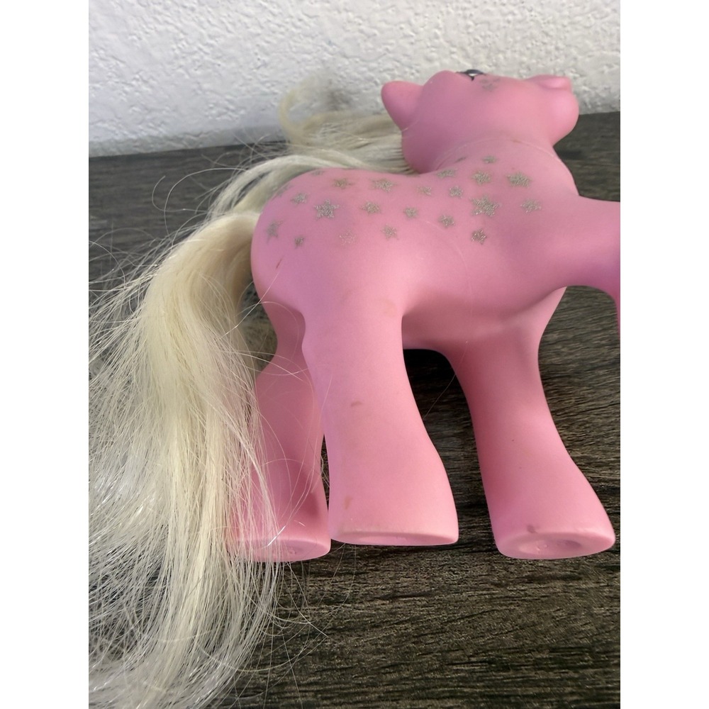 Vintage My Little Pony 1987 G1 Pink Unicorn Twice as Fancy Milky Way - Picture 10 of 15